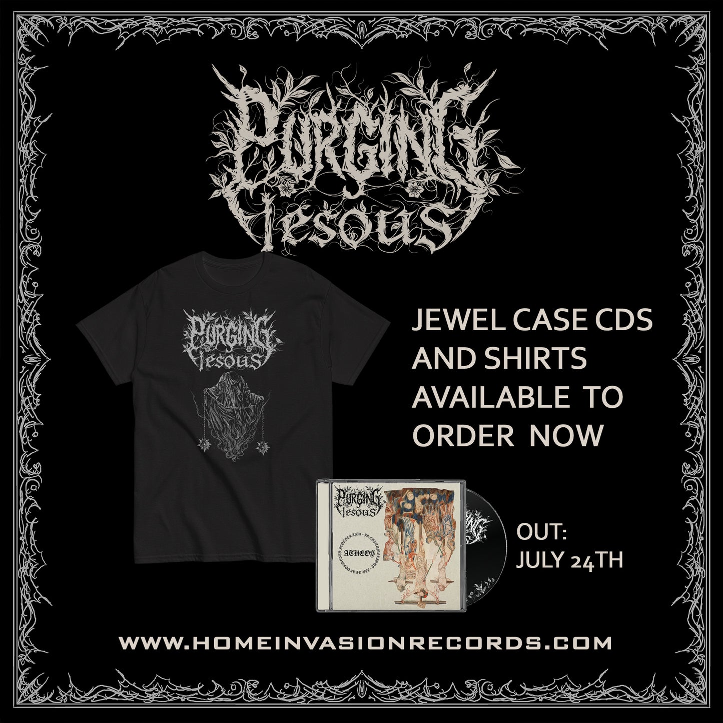 PURGING IESOUS - ATHEOS CD *PREORDER*